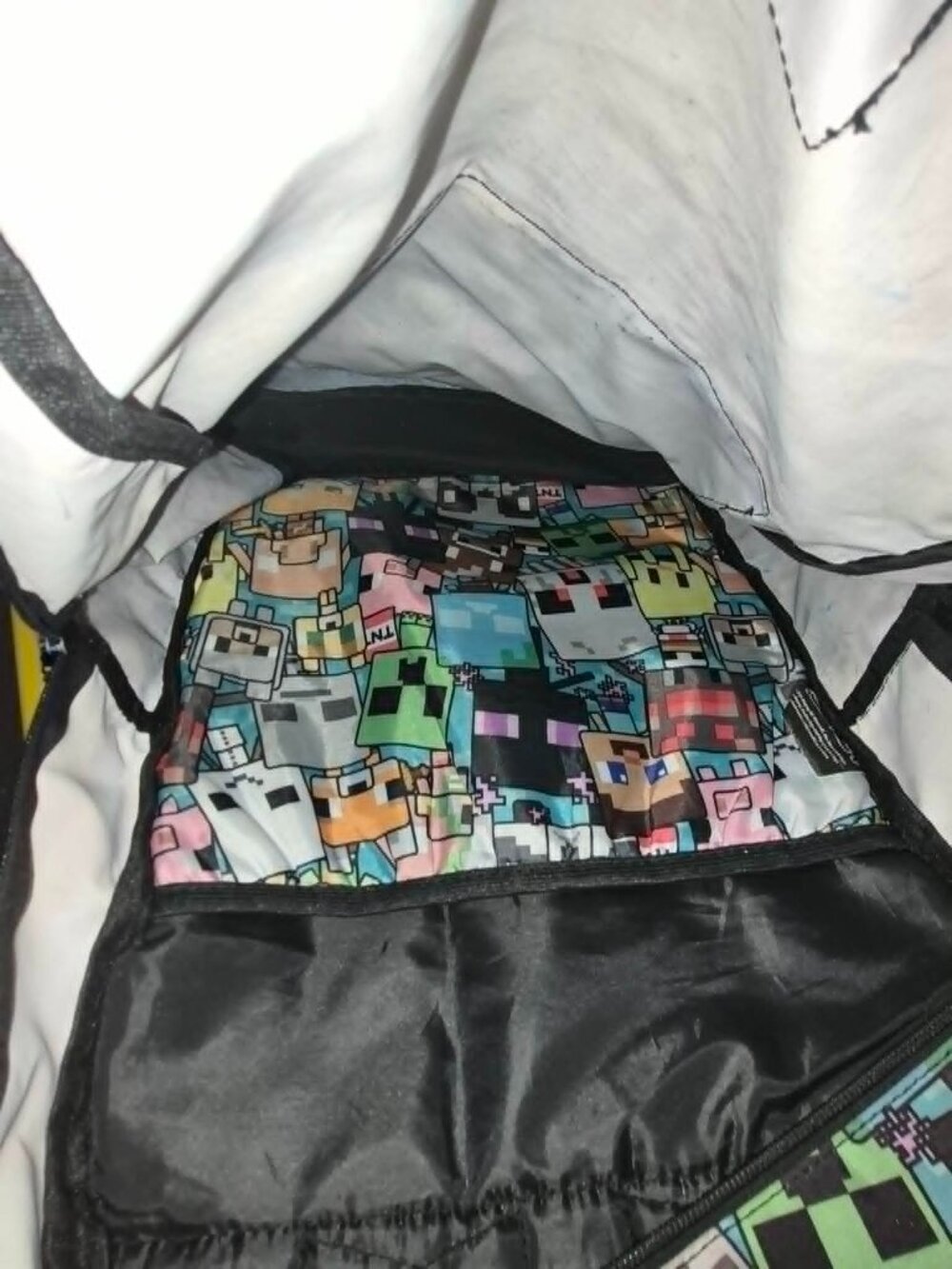 Minecraft Character Chibi Video Game Backpack - Picture 5 of 13